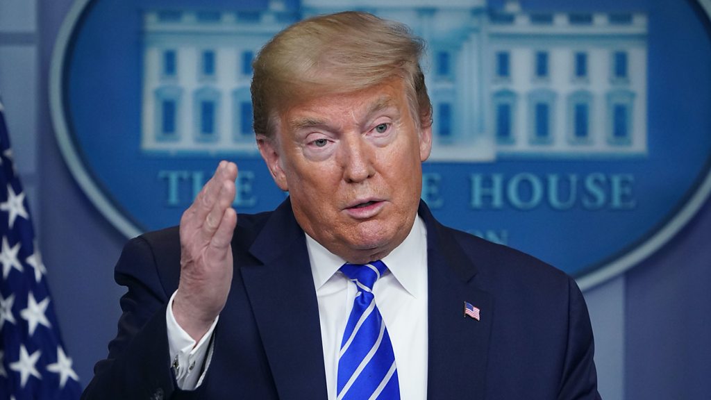 Coronavirus: Outcry after Trump suggests injecting disinfectant as treatment