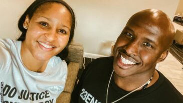 Maya Moore marries Jonathan Irons after his release from prison