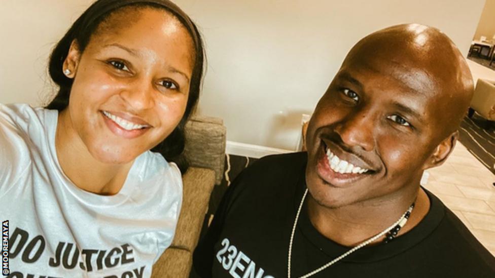 Maya Moore marries Jonathan Irons after his release from prison
