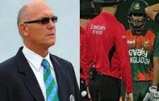 Match referee Jeff Crowe apologized to Bangladesh