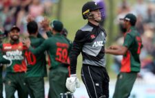 New Zealand had to cope with the pressure of losing wickets in the beginning