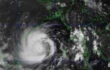 Terrible storm hits the south coast of the United States