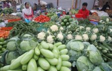 The price of vegetables has gone up as a result of the lockdown