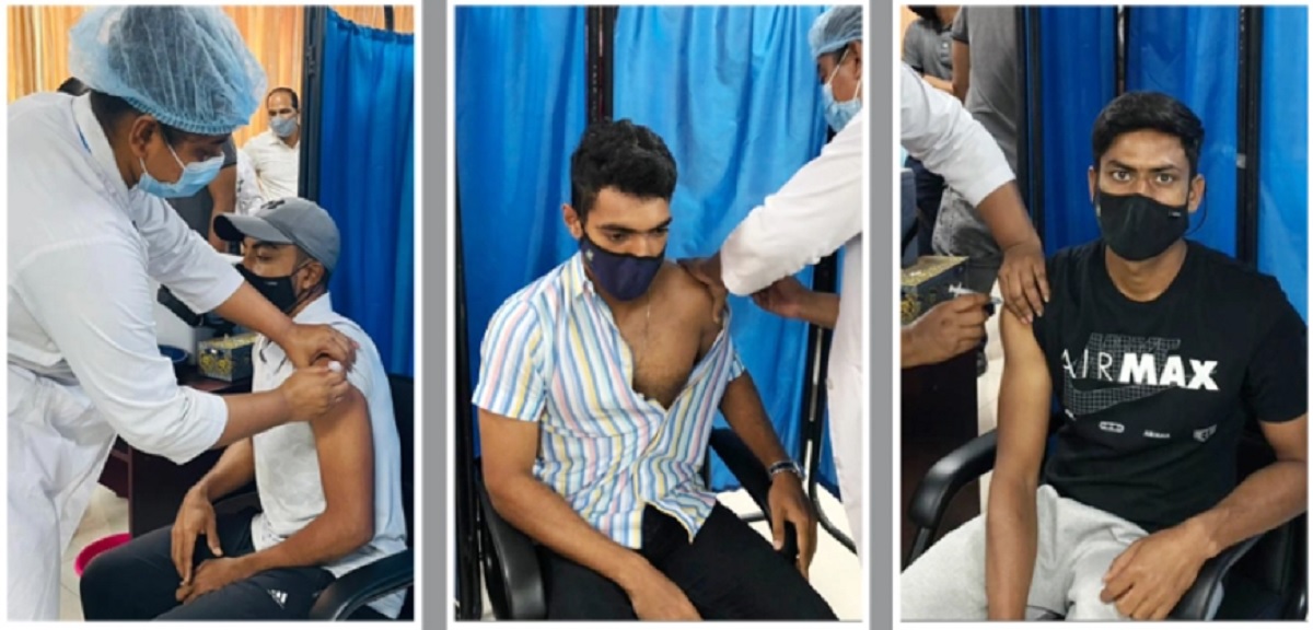 The cricketers of the national team have taken the second dose of the vaccine