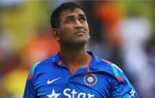 Dhoni is spending time taking care of the horses