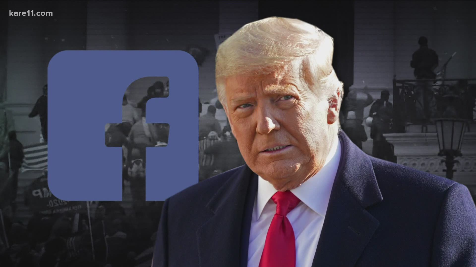 Facebook suspended Trump’s account for two years