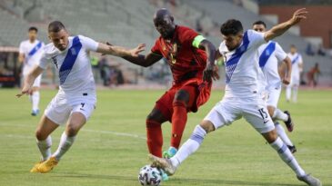 Spirited Greece hold top ranked Belgium to a 1-1 draw