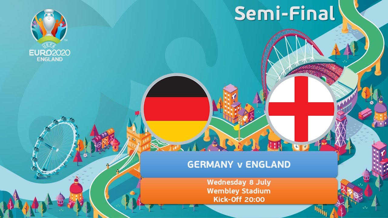 England in Euro 20 Semifinals