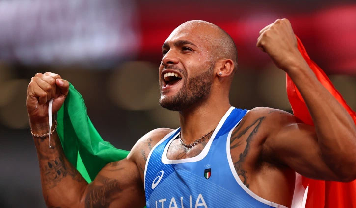 Jacobs wins 100m gold at Tokyo Olympics