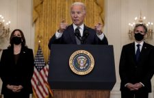 Biden vows to bring home every American who wants to leave Afghanistan