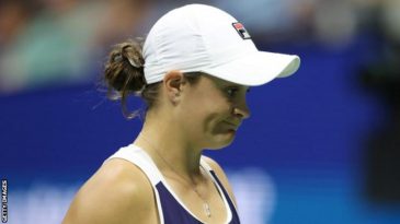 US Open: World number one Ashleigh Barty stunned by Shelby Rogers in third round