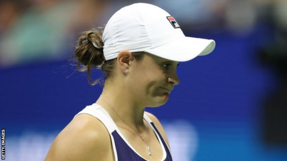 US Open: World number one Ashleigh Barty stunned by Shelby Rogers in third round