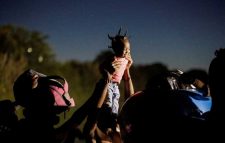 US border camp cleared of Haitians, thousands more on the move