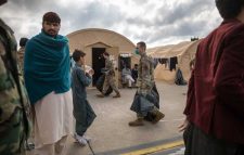 ‘Finally, I am safe’: US air base becomes temporary refuge for Afghans