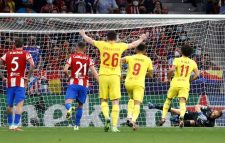 Salah double helps Liverpool beat Atletico 3-2 as Griezmann sees red