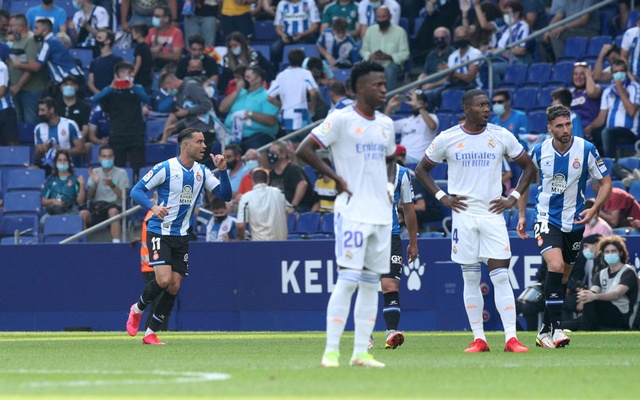 Real stunned by Espanyol as woes continue