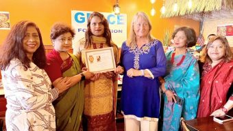 Free discussion and award on “Empowerment of Women” organized by Grace for All Foundation in New York