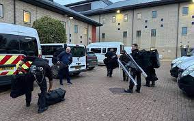 Detainees cause disturbance at London immigration center