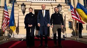 Biden makes surprise visit to Ukrainian capital Kyiv