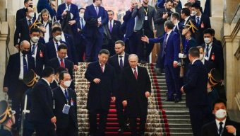 Russia hits Ukraine with drones, missiles after solidarity visit from Xi