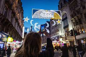 London’s West End lit up for Ramadan for first time