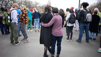 Suspect found dead in woods after Denver school shooting wounded 2 administrators