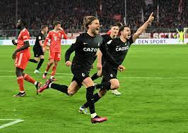 Freiburg stun Bayern 2-1 with last-gasp penalty
