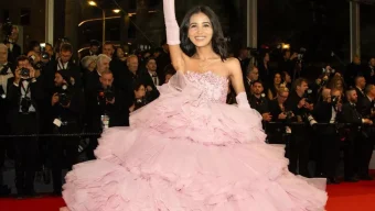 Walking Cannes red carpet in a self-made gown: Who is Nancy Tyagi?