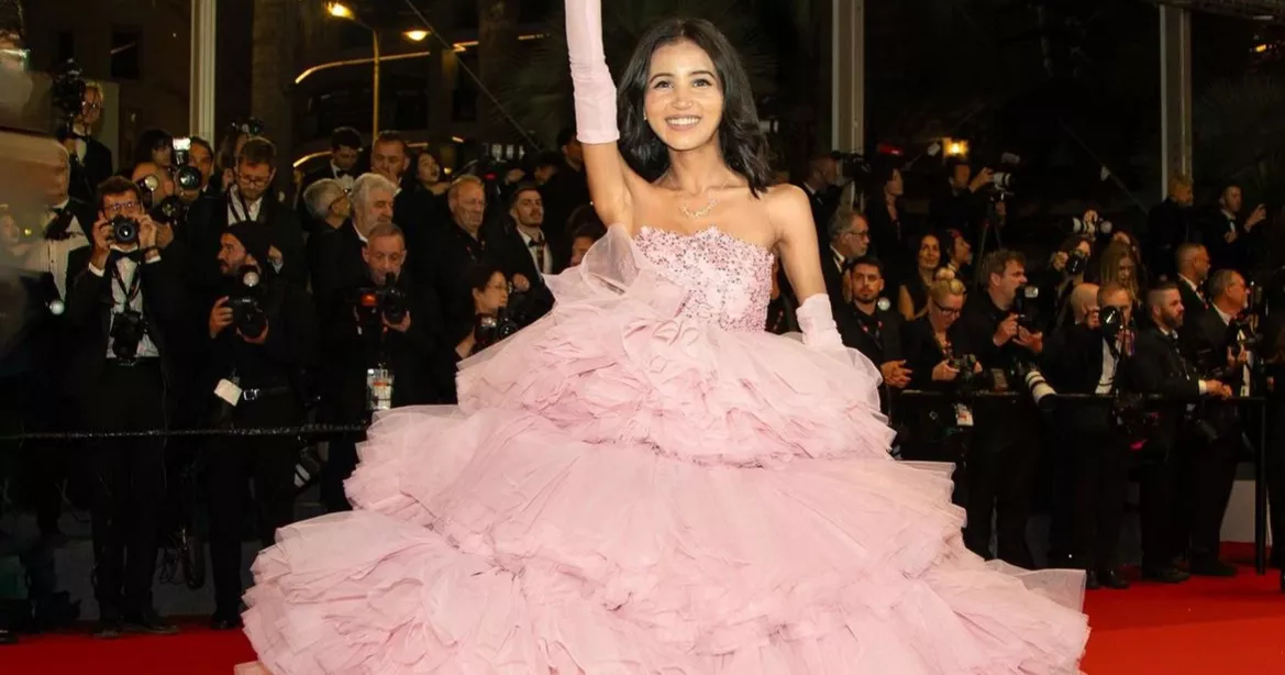Walking Cannes red carpet in a self-made gown: Who is Nancy Tyagi?
