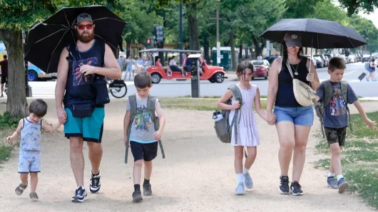 Persistent heat wave in the US expected to shatter new records as it bakes West and swelters in East
