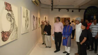 ‘Actuality of Fiction’: Uttam Kumar Roy’s solo exhibition at AFD