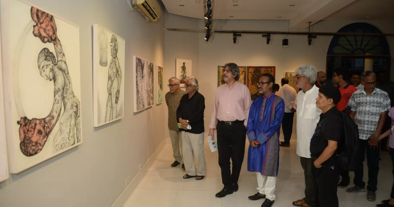 ‘Actuality of Fiction’: Uttam Kumar Roy’s solo exhibition at AFD