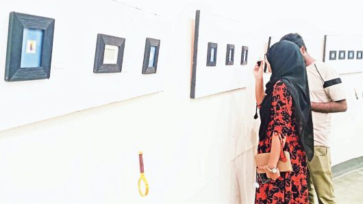 Khalifa Palash portrays vast landscapes on miniature canvases